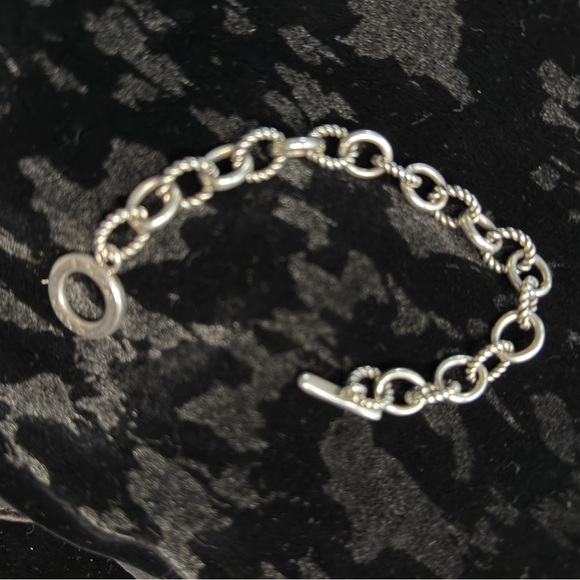 ADDITIONAL CLOSET CLEAR OUT!!! Elegant Heavy Sterling Silver Chain Bracelet - Picture 5 of 8